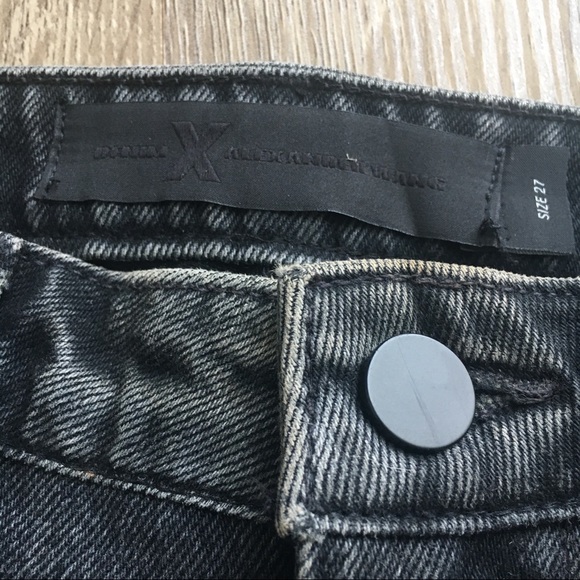 ALEXANDER WANG denim high waist cutoff shorts 27 - Picture 4 of 8